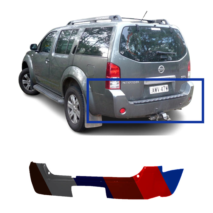 Nissan Pathfinder CAPA Certified Rear Bumper - NI1100247C