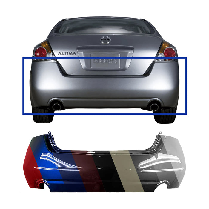 Nissan Altima Sedan CAPA Certified Rear Bumper - NI1100248C