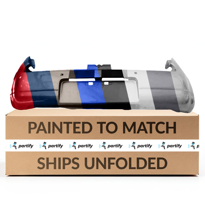 Parachoques trasero OEM para Nissan Cube SL con orificios para sensores - HEM221FD0H