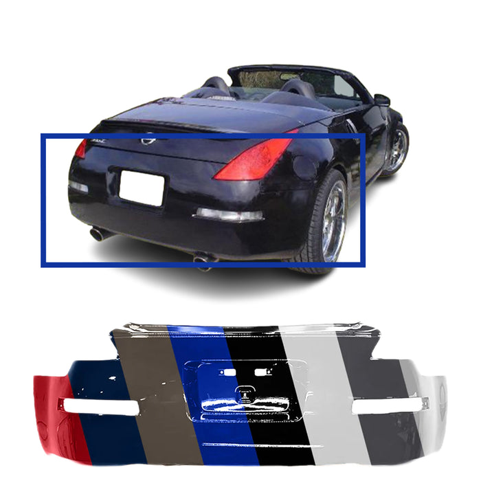 Nissan 350Z CAPA Certified Rear Bumper - NI1100281C