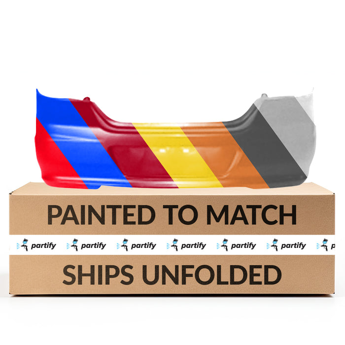 Nissan Versa SL Hatchback CAPA Certified Rear Bumper - NI1100282C