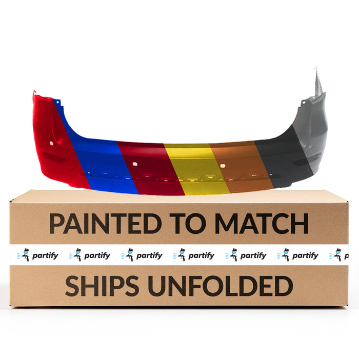 Nissan Pathfinder CAPA Certified Rear Bumper With Sensor Holes Without Hitch Hole - NI1100290C