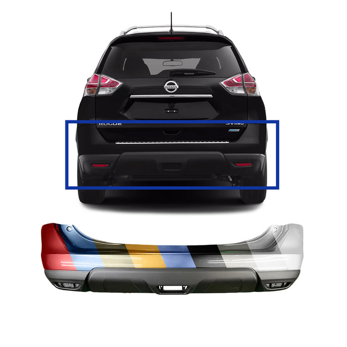 Nissan Rogue CAPA Certified Rear Bumper - NI1100295C