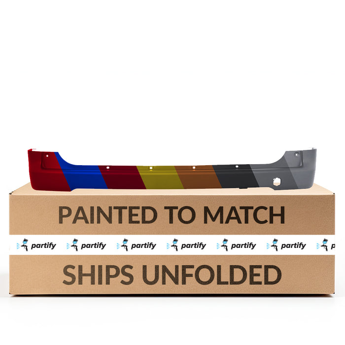 Nissan NV200 CAPA Certified Rear Bumper Smooth - NI1100303C