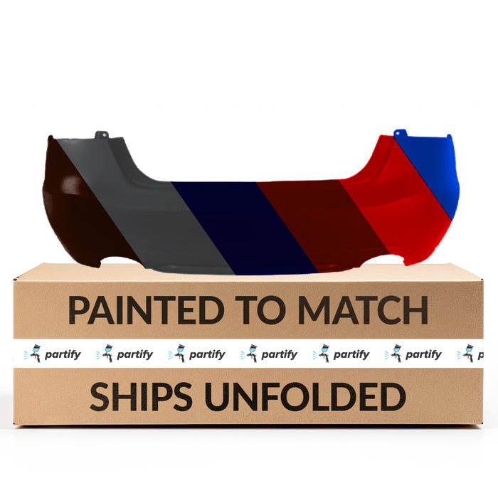 Nissan Maxima CAPA Certified Rear Bumper Without Sensor Holes - NI1100307C