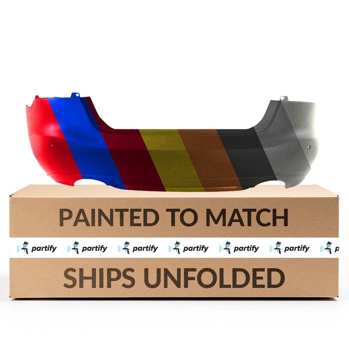 Nissan Maxima CAPA Certified Rear Bumper With Sensor Holes - NI1100308C