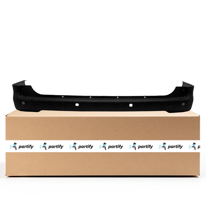 Nissan NV200 S/SV CAPA Certified Rear Bumper W/Pre-Drilled Sensor Holes Textured - NI1100310C