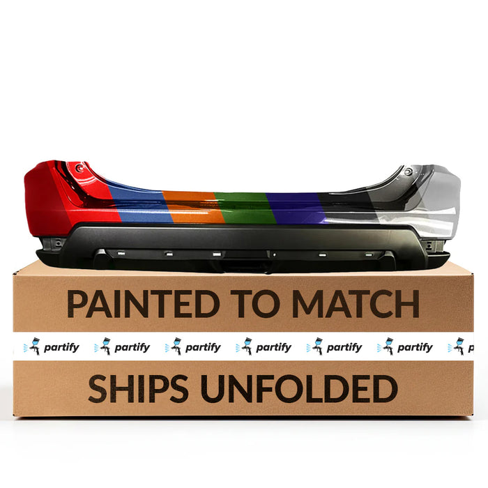 Parachoques trasero OEM para Nissan Rogue sin orificios para sensores - 850226FL0H