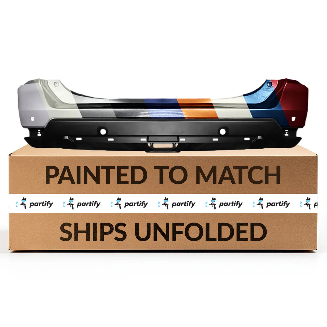 2019-2020 Nissan Rogue Rear Bumper With Sensor Holes - NI1100334