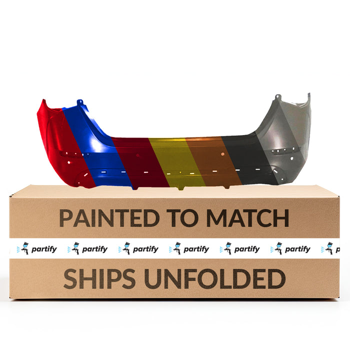 Nissan Sentra S/SV CAPA Certified Rear Bumper With Sensor Holes - NI1100338C