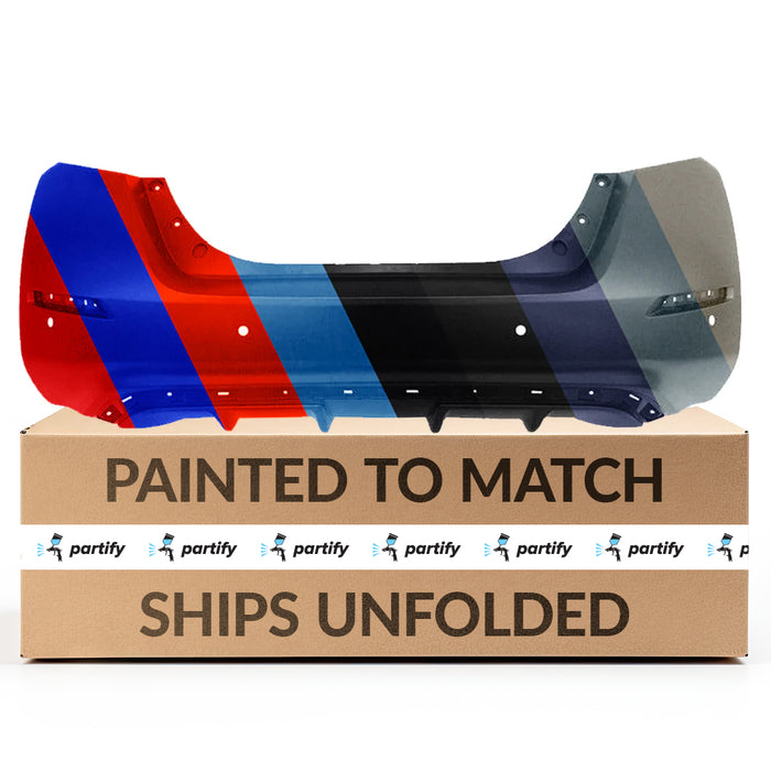 Nissan Leaf Rear Bumper With Sensor Holes - NI1100344