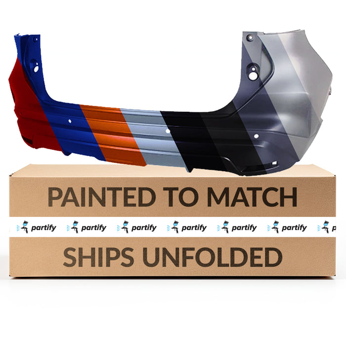 Parachoques trasero original de Nissan Kicks con orificios para sensores - 850225R01J