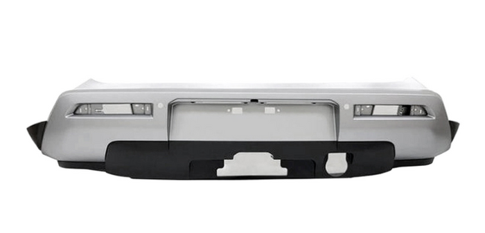 Parachoques trasero plateado con enganche de remolque para Nissan Pathfinder - NI1100353