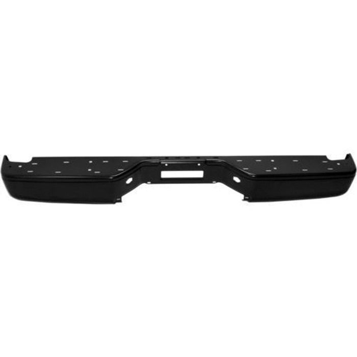Nissan TITAN S/XE Rear Bumper Face Bar W/O Big Tow Pkg W/O Distance Sensors Face Bar Only - NI1102152