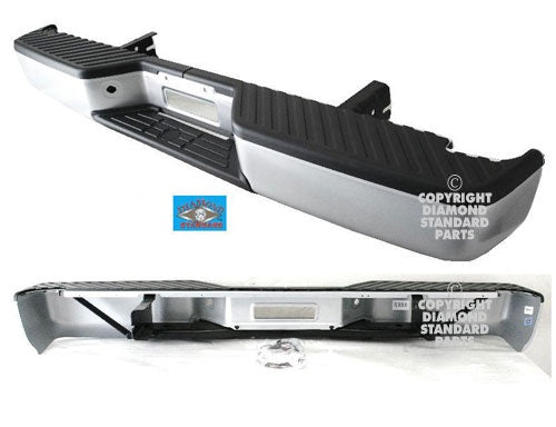 Nissan TITAN XE Rear Bumper Assembly W/O Distance Sensors W/O License Lamps - NI1103110