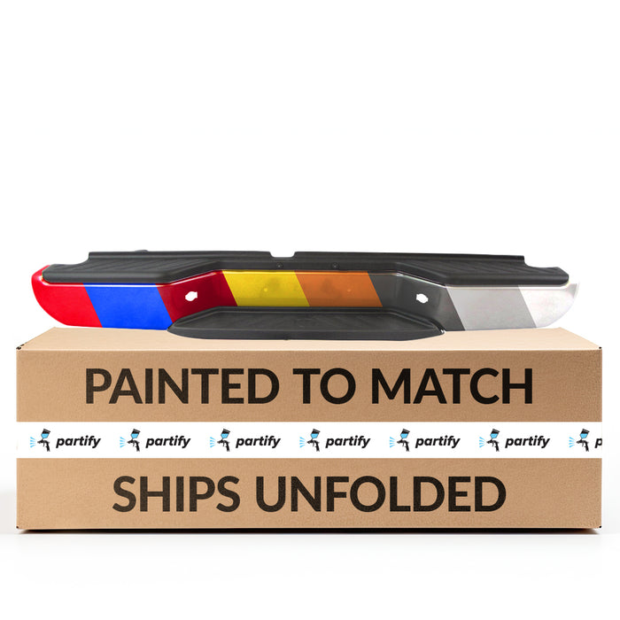 Nissan Frontier Rear Bumper Assembly W/License Lamps Face Bar/Upper/Center Pad W/O Park - NI1103115