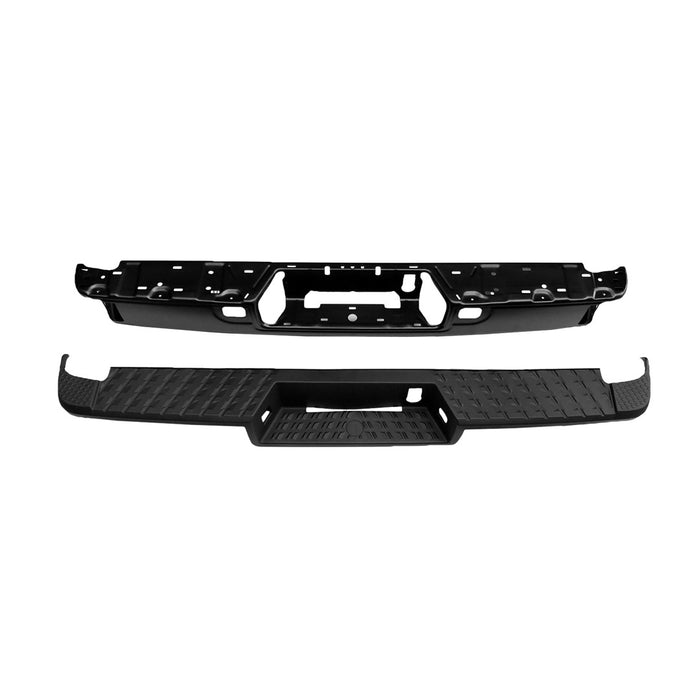 Nissan TITAN XD PRO-4X Rear Bumper Assembly W/Tow Hitch W/Blind Spot Detection Crew Cab Pickup - NI1103137