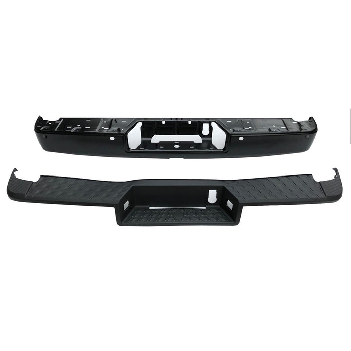 Nissan TITAN XD Platinum Reserve/SV Rear Bumper Assembly W/Tow Hitch W/O Blind Spot W/Cam Crew Cab Pickup - NI1103138