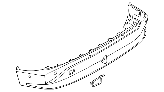 Nissan ARIYA Engage/Evolve Rear Bumper Engage ENGAGE+ / VENTURE+ - NI1115107