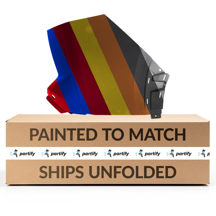 Parachoques trasero del lado del pasajero OEM para Nissan Pathfinder con orificios para sensores - 850166TA0H