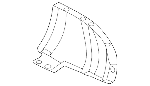 Nissan Rogue Rear Bumper Molding Platinum - NI1147105