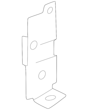 Rear Passenger Side Bumper Support image