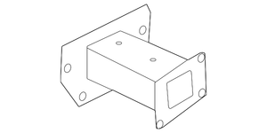 Rear Passenger Side Bumper Bracket image