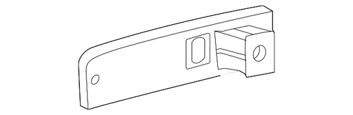 Nissan Kicks/Kicks Play/Murano Bumper Reflector - NI1184108