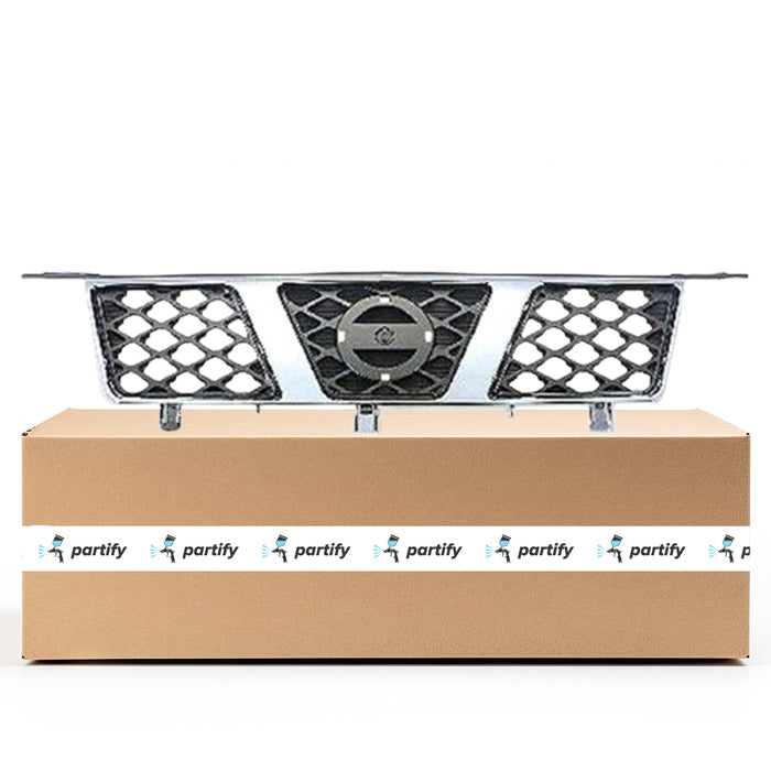 Parrilla OEM para Nissan Xtrail en negro cromado - 62310EQ400