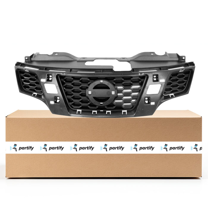 Nissan Nv200 CAPA Certified Grille Black Without Outer Moulding - NI1200260C