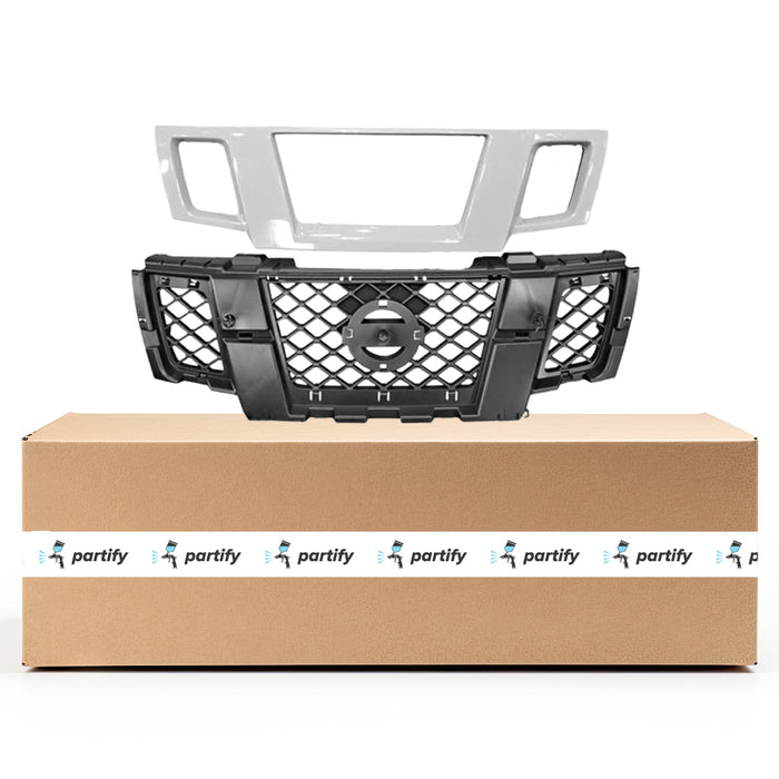 Conjunto de parrilla de la Nissan Frontier - NI1200269