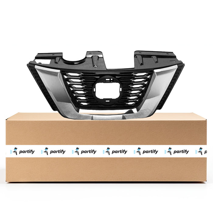 Parrilla OEM para Nissan Rogue cromada/negra texturizada (modelos fabricados en Japón y Corea 2018-2019) - 623109TG0B