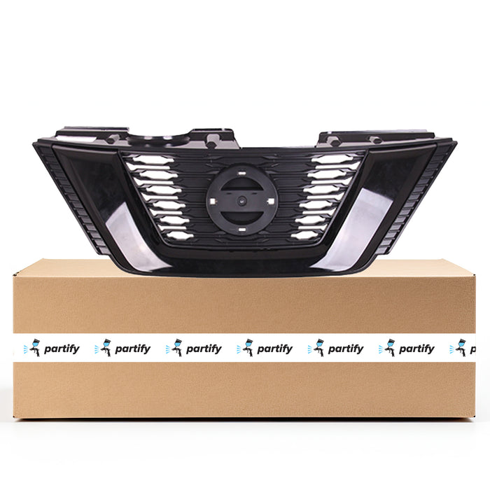 Nissan Rogue CAPA Certified Grille With Black Moulding Sv Model For USA Manufactured Models - NI1200303C