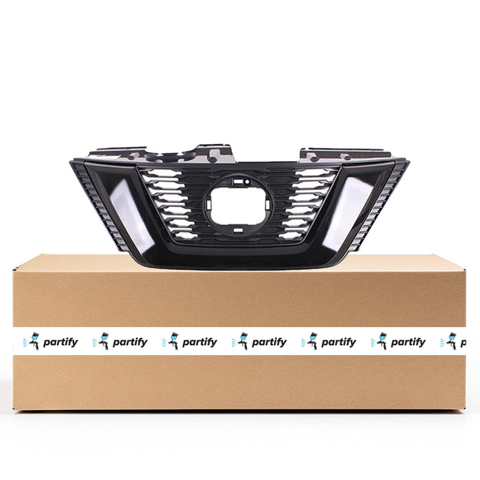 Nissan Rogue SV CAPA Certified Grille For USA Manufactured Models W/O Premium Pkg W/Midnight Special Edition Assembly - NI1200308C