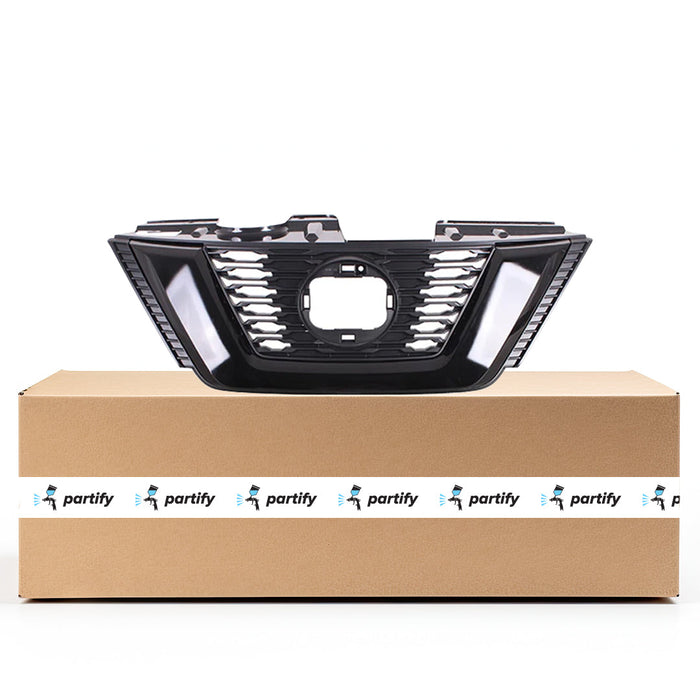 Nissan Rogue SV CAPA Certified Grille For USA Manufactured Models W/Premium Pkg W/Midnight Special Edition Assembly - NI1200309C