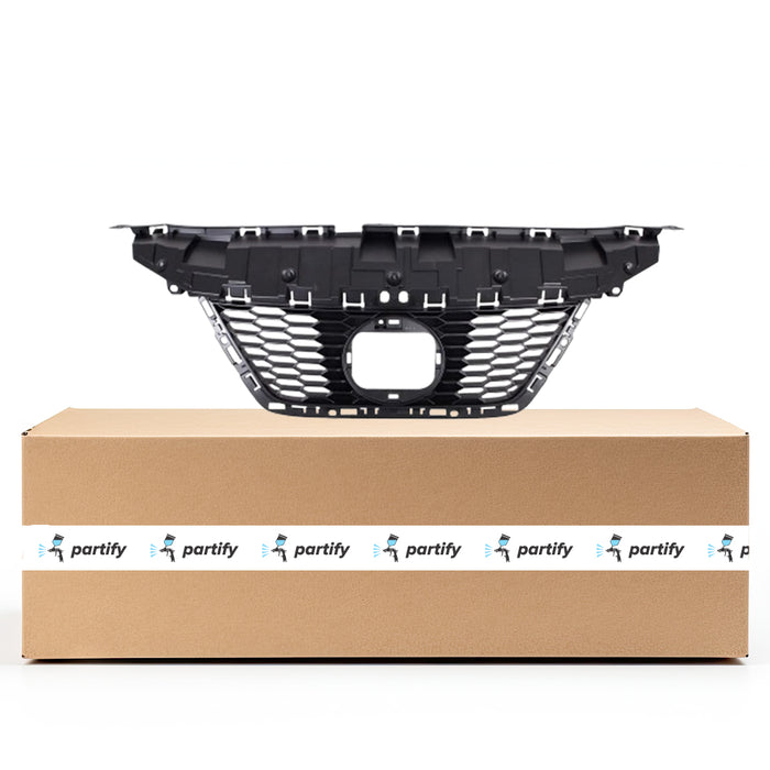 Parrilla negra mate certificada CAPA para Nissan Versa Sedán - NI1200311C