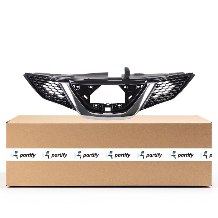 Nissan Qashqai/Rogue Sport CAPA Certified Grille W/Intelligent Cruise Control Assembly - NI1200313C