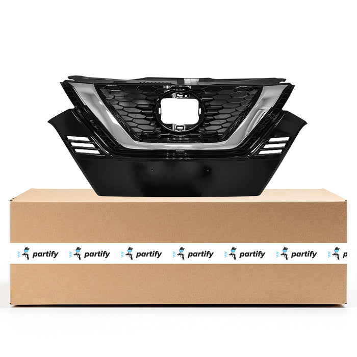 Nissan Qashqai/Rogue Sport CAPA Certified Grille W/O Front View Camera W/O Emblem Assembly - NI1200320C