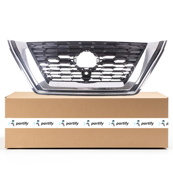 Nissan Rogue S Grille For USA Manufactured Models W/O Around View Monitor Assembly - NI1200322