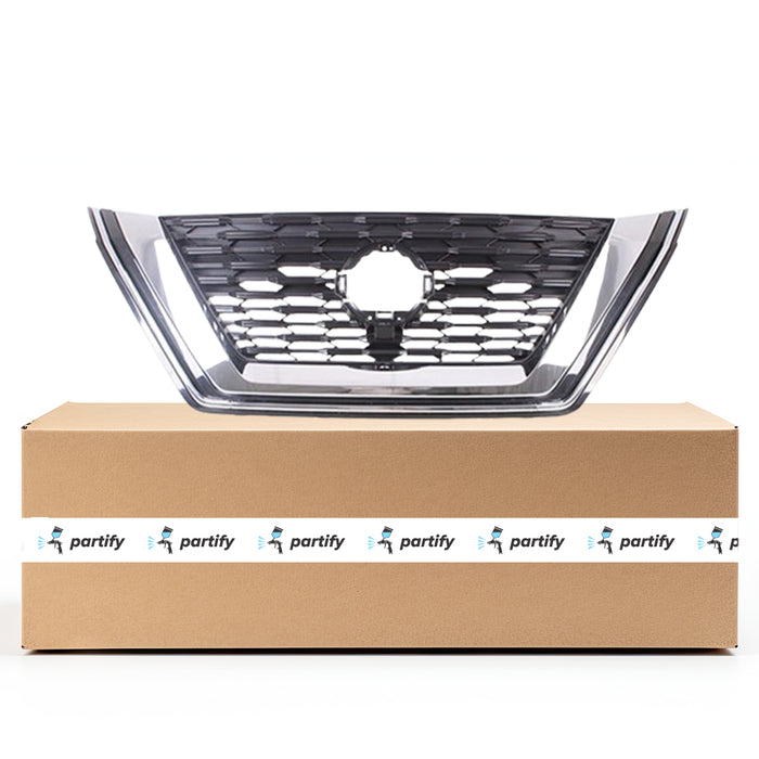 Nissan Rogue SL/SV Grille For USA Manufactured Models W/Around View Monitor Assembly - NI1200323