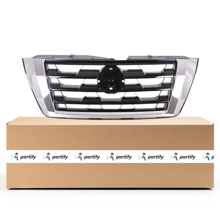 Nissan Armada SL CAPA Certified Grille Platinum Assembly - NI1200327C