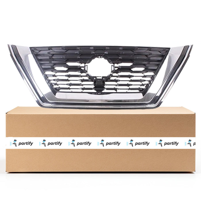 Nissan Rogue Platinum/SL/SV CAPA Certified Grille For Japan Manufactured Models Assembly - NI1200330C