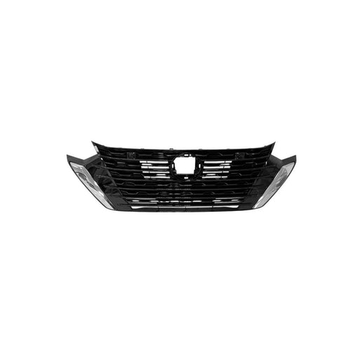 Nissan Sentra Grille S/S Plus/SV Light Chrome With SV without Premium Without Camera Black with Chrome Moldings And Surround View Monitor - NI1200344