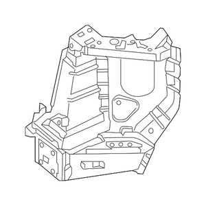 Driver Side Radiator Support image