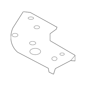 Passenger Side Radiator Support image
