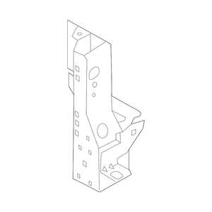 Driver Side Radiator Support image