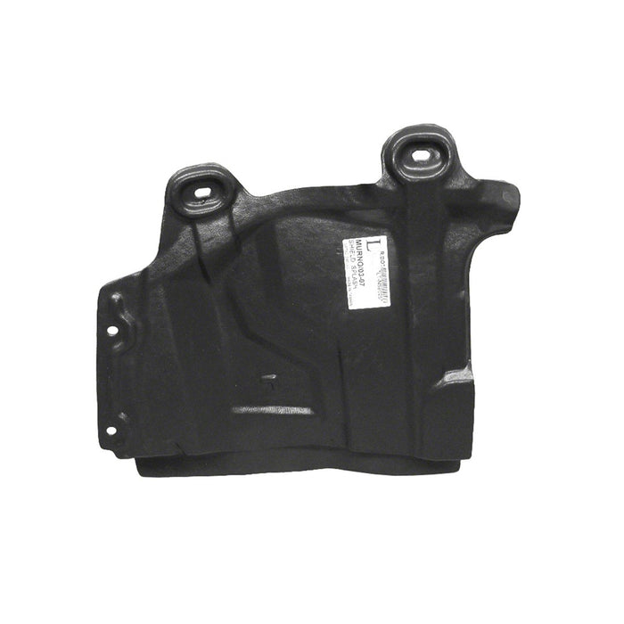 Nissan Murano Driver Side Lower Engine Cover Splash Apron - NI1228142