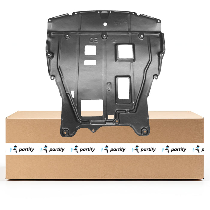 Nissan Rogue SL Hybrid/SV Hybrid Lower Undercar Shield Engine Under Cover Mat: Pe/Vacuum Form - NI1228179