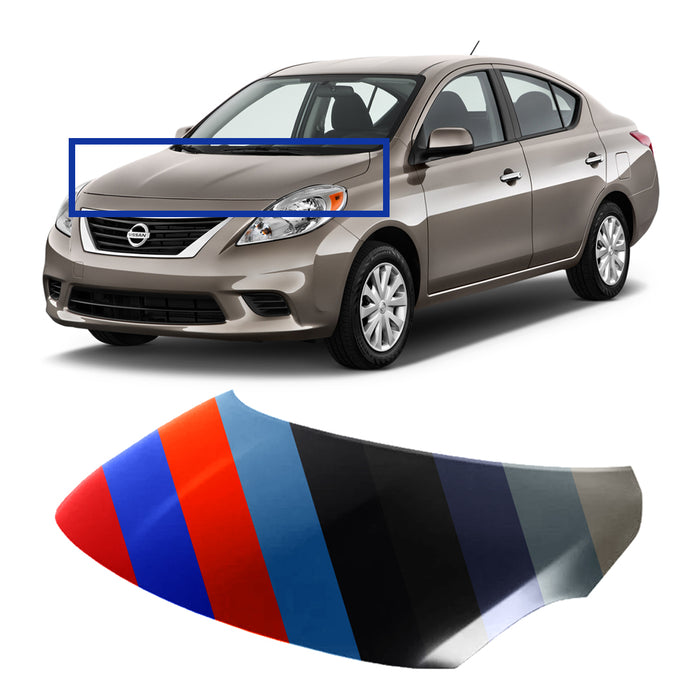 Nissan Versa Sedan CAPA Certified Hood - NI1230188C