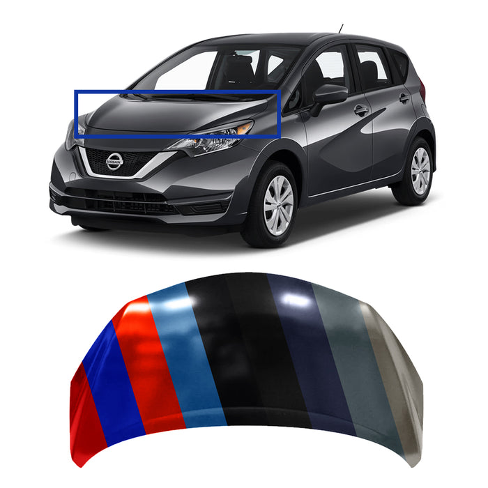 Nissan Versa Note CAPA Certified Hood - NI1230196C